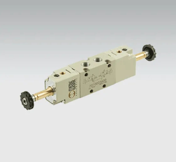 ELECTRO VALVULA SERIE 70 1/4» doble 3/2 servopil . NO METAL WORK 7020023500