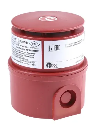 Minialarm Intrinsically Safe Round Sounder e2S IS-MA1/615-6862