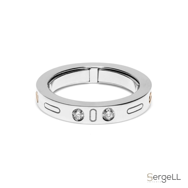 Anillo hombre de oro 18k de diseño lujo Baraka